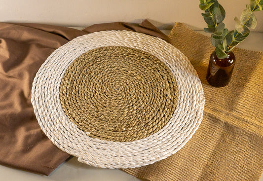 Natural Seagrass Placemats | Handwoven by Local Artisans in Indonesia